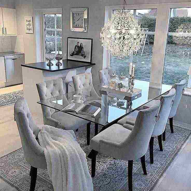 Glass Dining Table Design