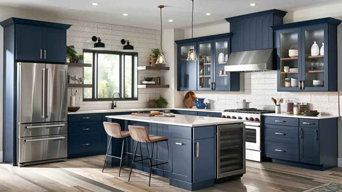 kitchen cabinets colour combination