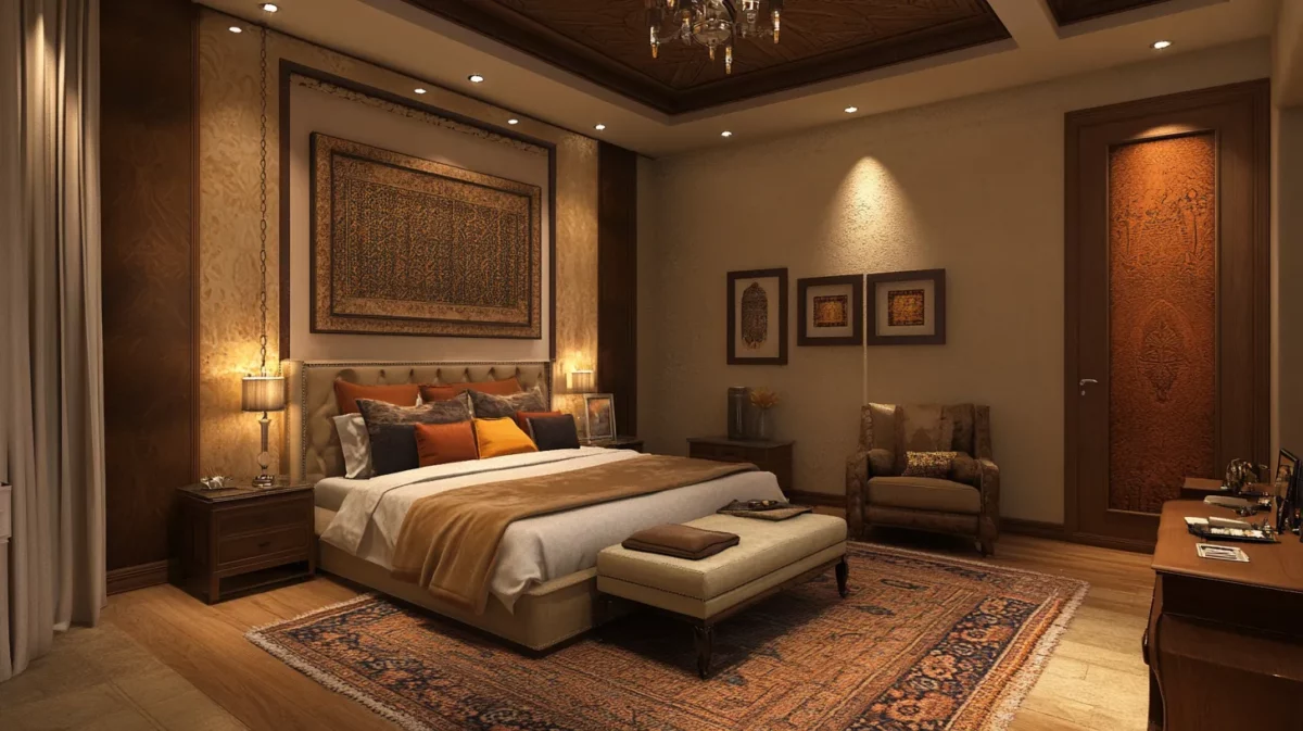 luxury bedroom wall design