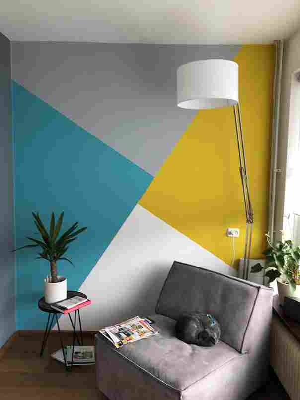 9 Multi Colour Wall Paint Designs That Make a Statement