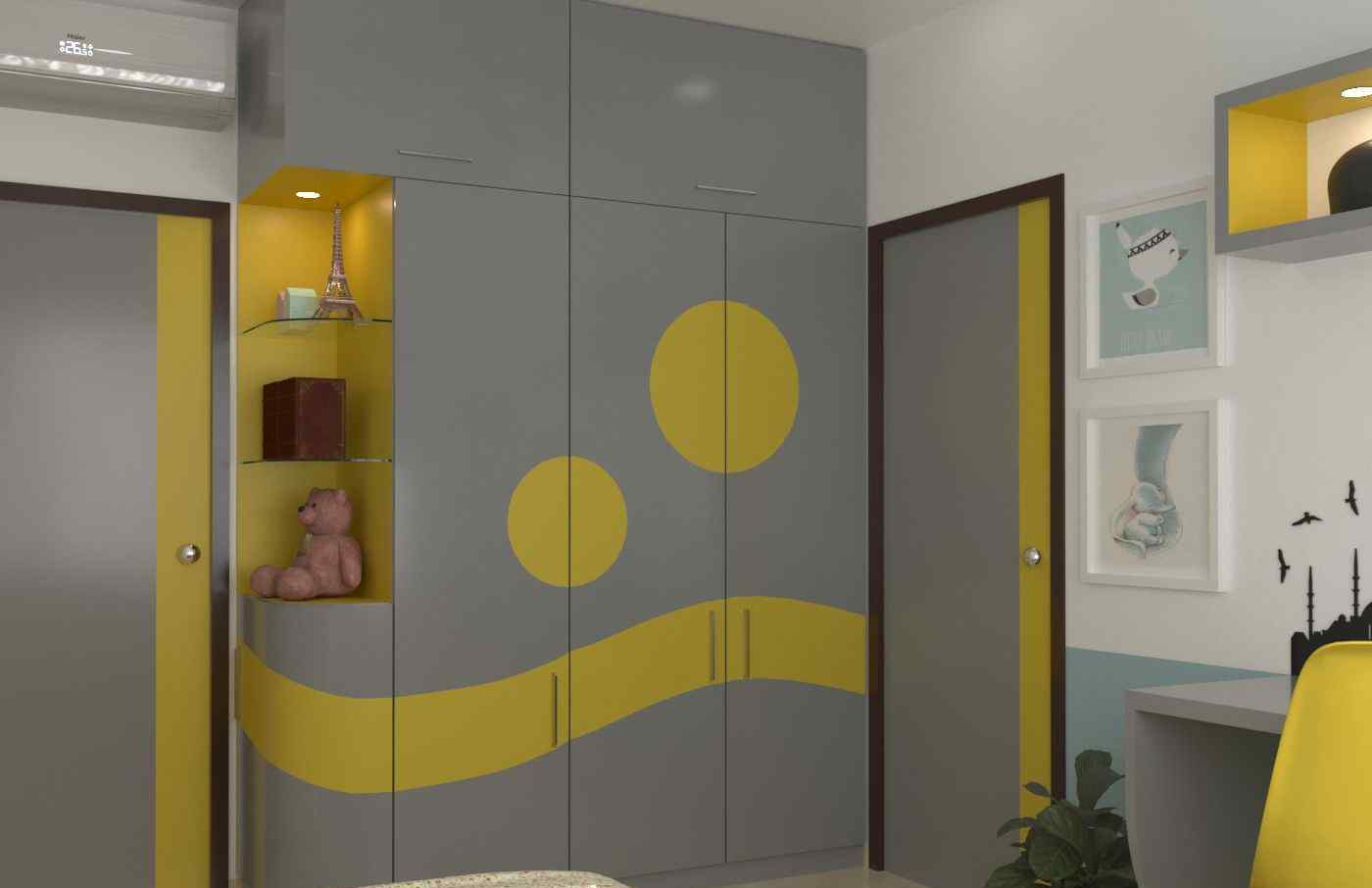 7 Modern Wardrobe Designs For Children S Rooms Trendy Ideas   Points To Consider While Creating A Kids Wardrobe Design 1 