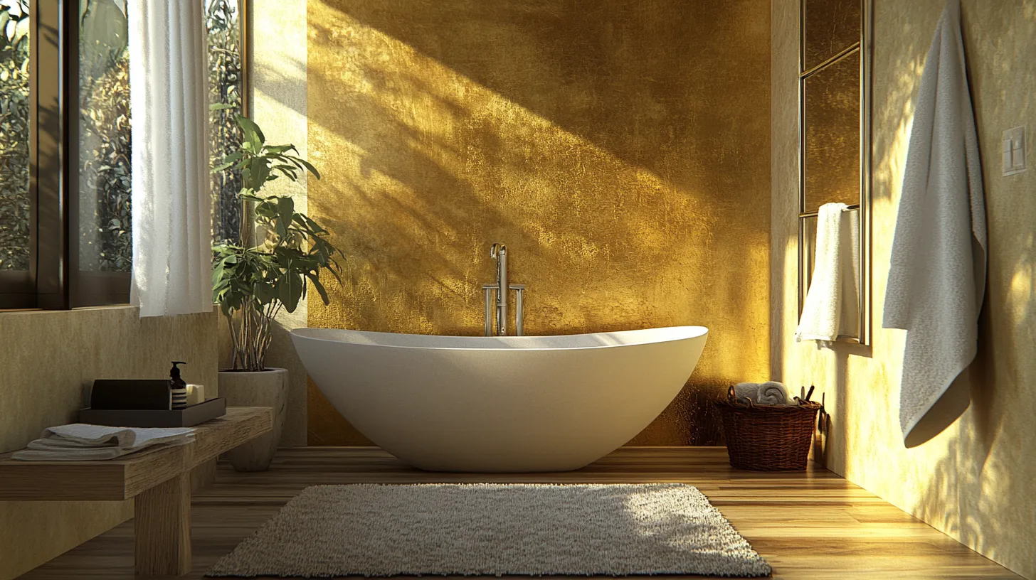 golden allure nook luxury bathroom