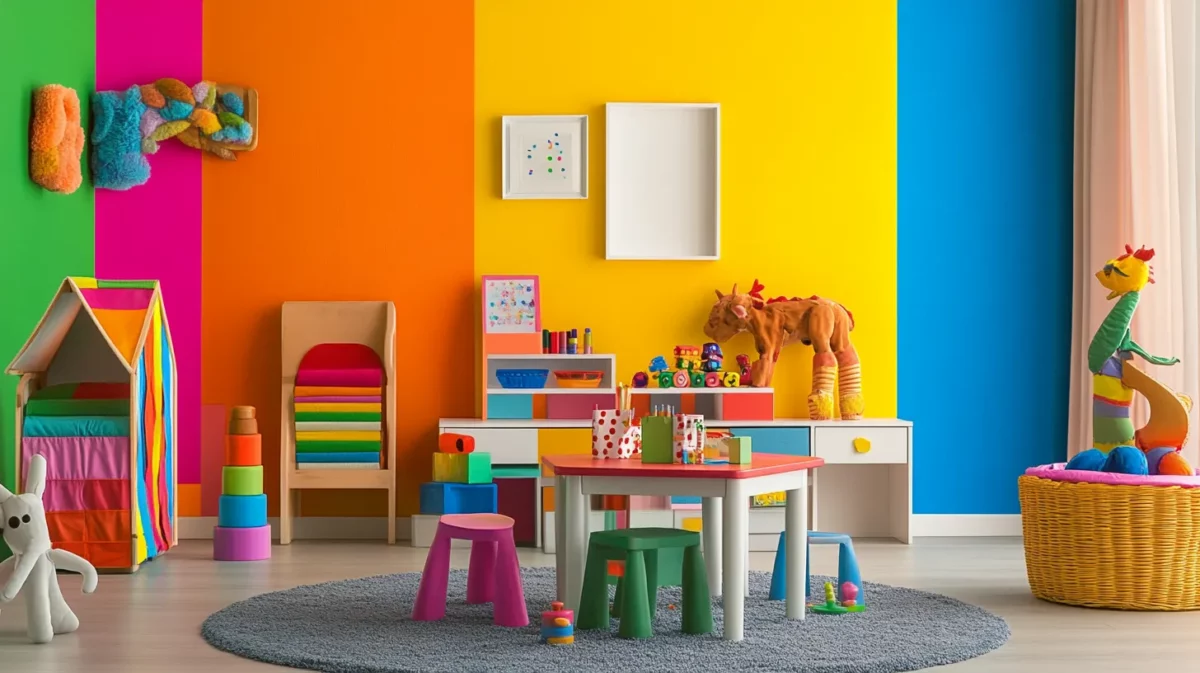 washable paint for kids playroom walls