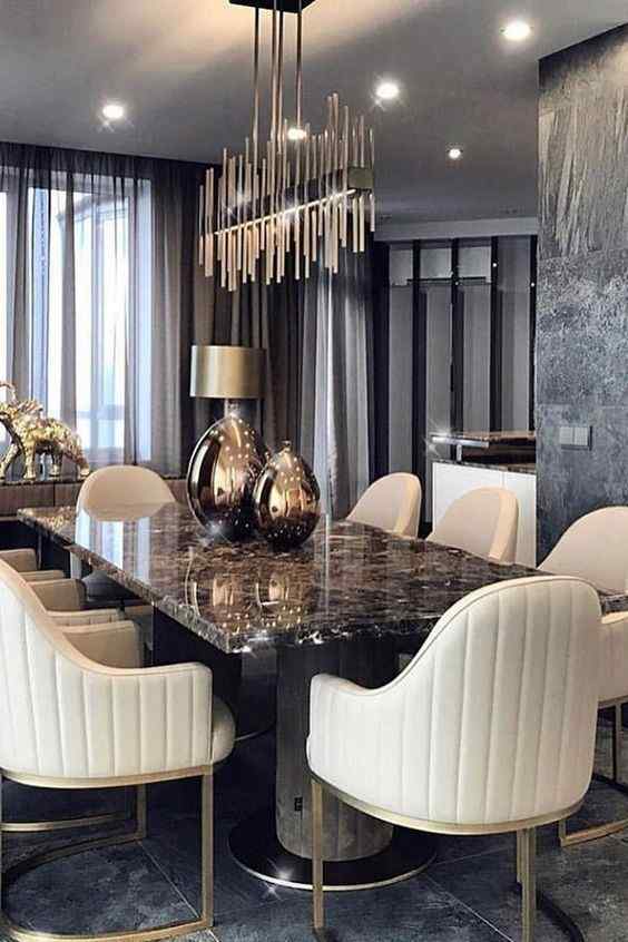 Marble Dining Table Design