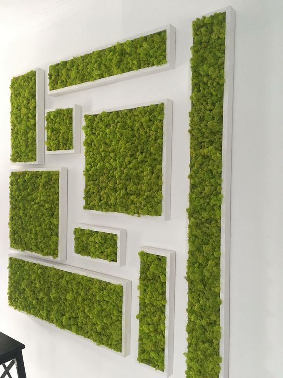 Artificial Grass Wall Designs