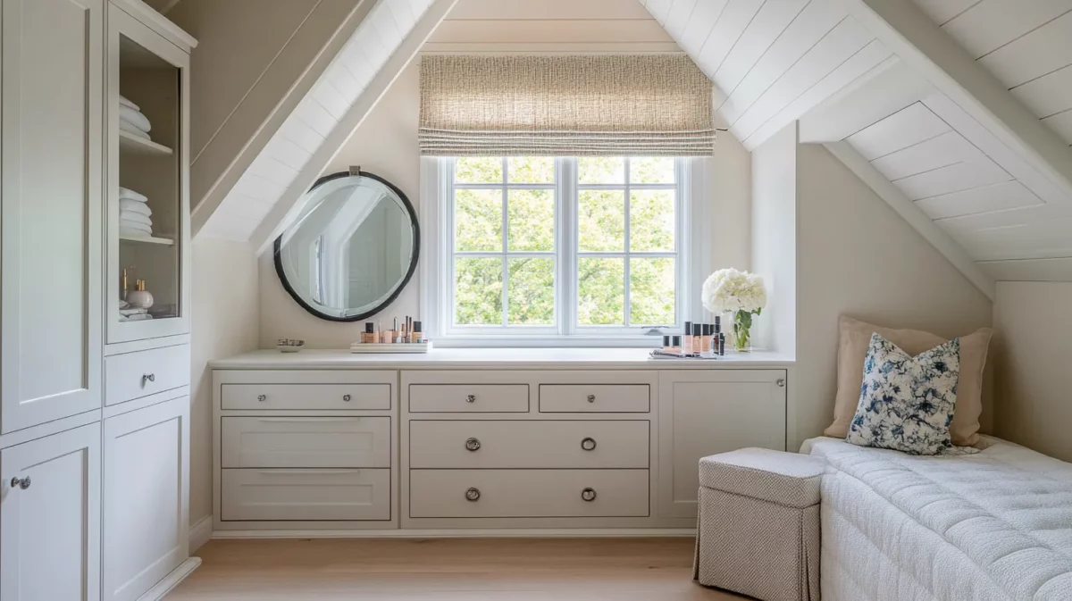 alcove dressing table design