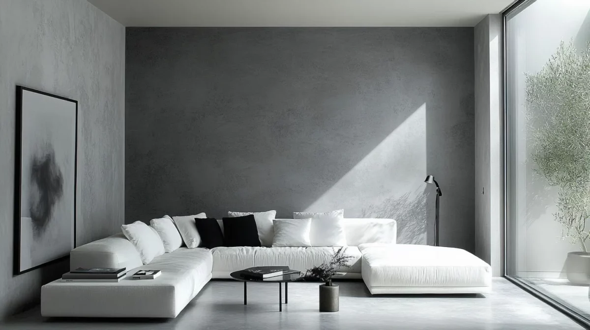 grey colour for living room by asian paints