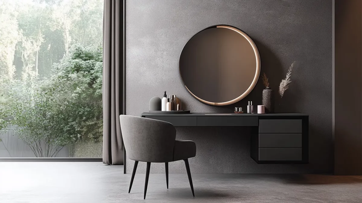 minimalism dressing table design