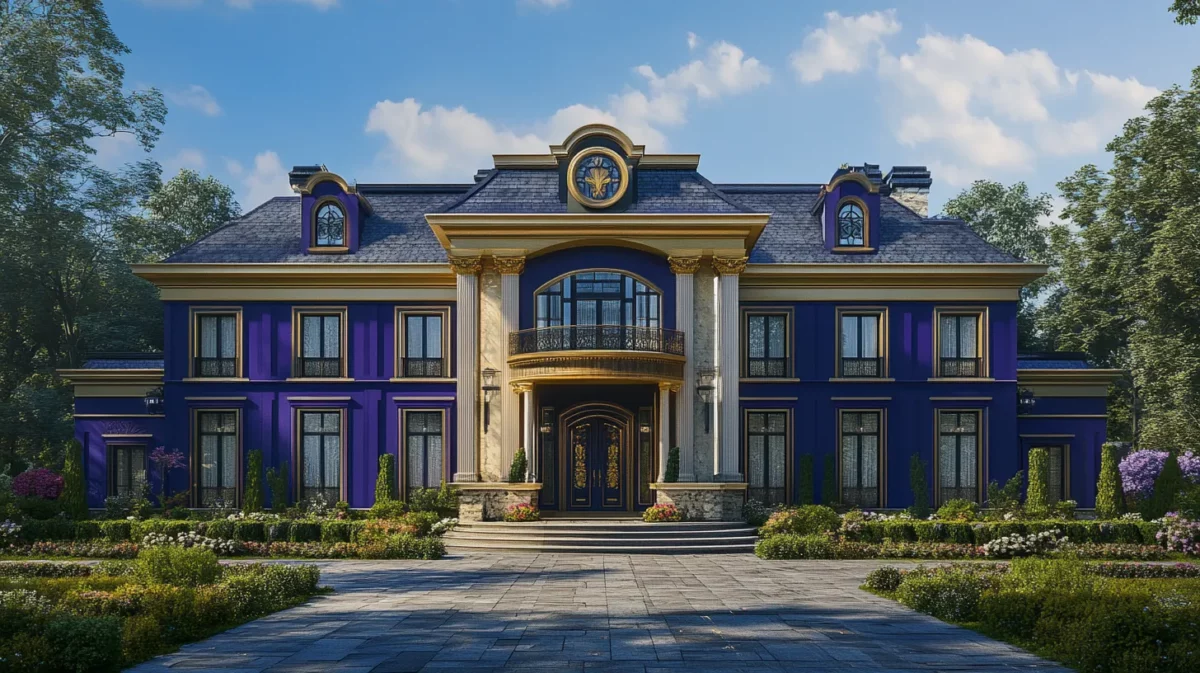 regal opulence front elevation colour combination