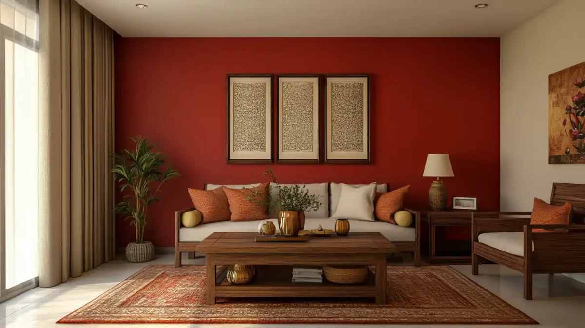 vastu tips for red colour combination