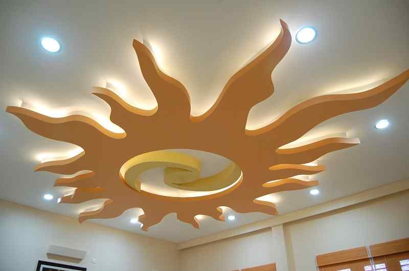 pooja room false ceiling design