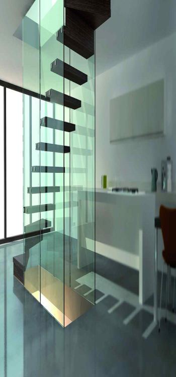 Glass Wall Design for Living Room