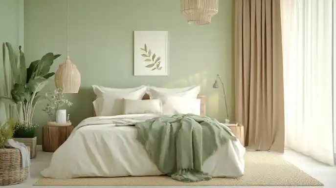 colour combinations with pista green and creamy beige