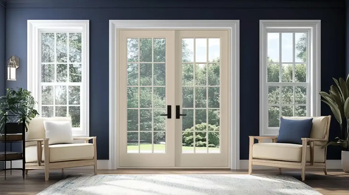 luxury door and window colour combination