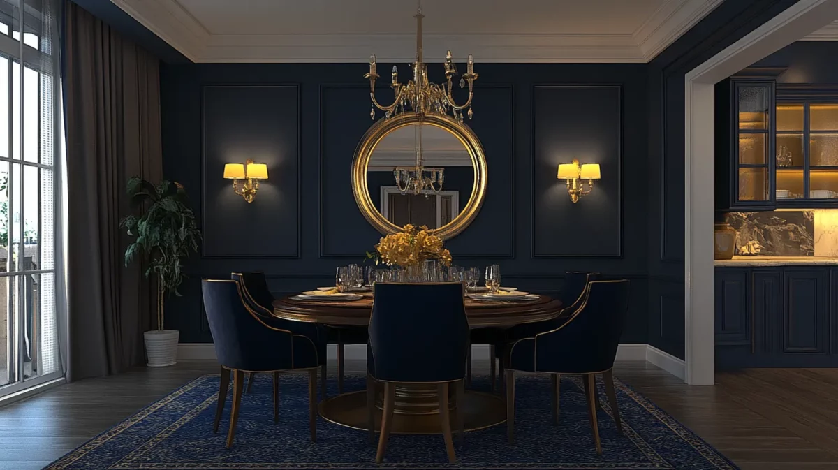 elegant dining room charisma wall colour combination