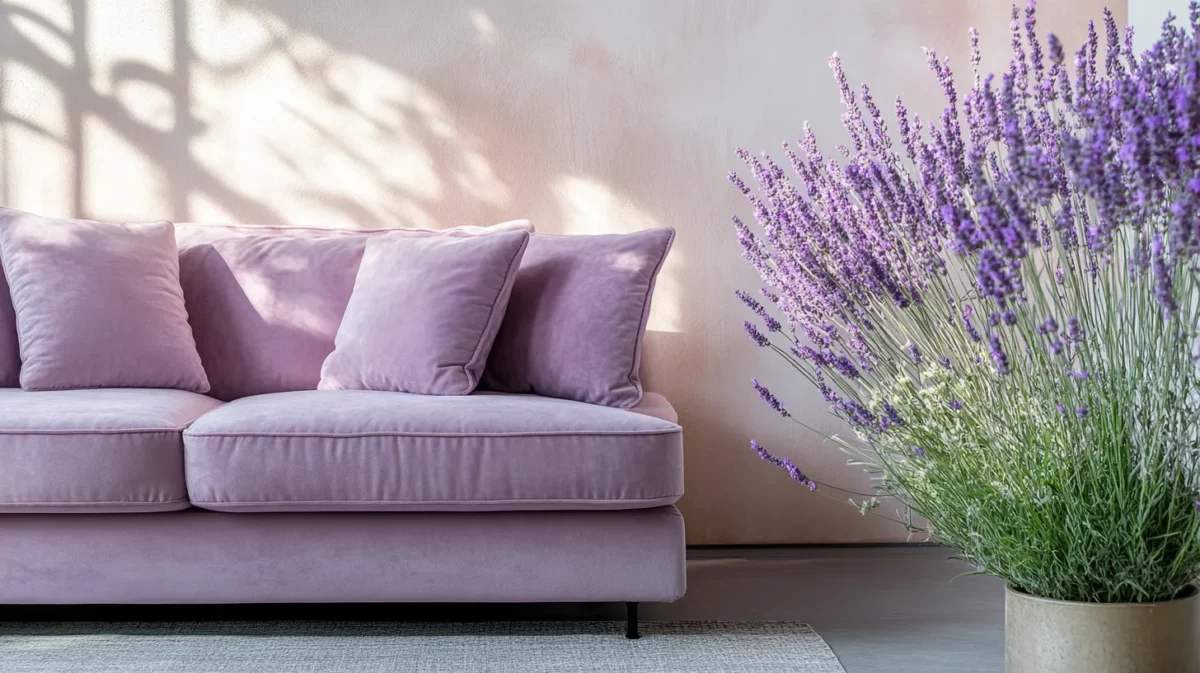 lavender with light purple colour combination