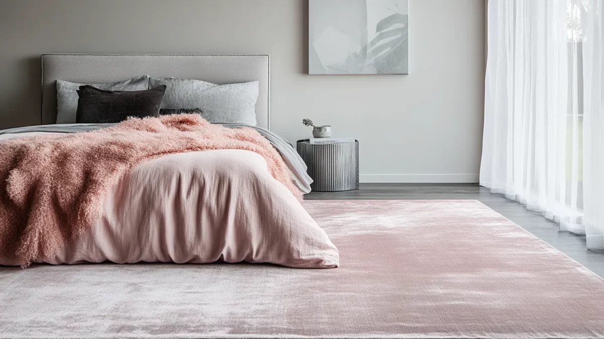 modern serenity with light pink colour combinations