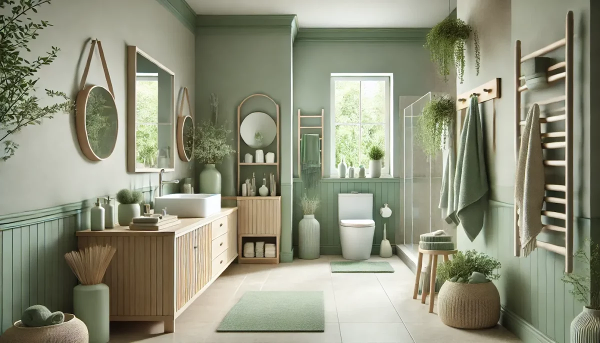 sage green serenity bathroom paint colors