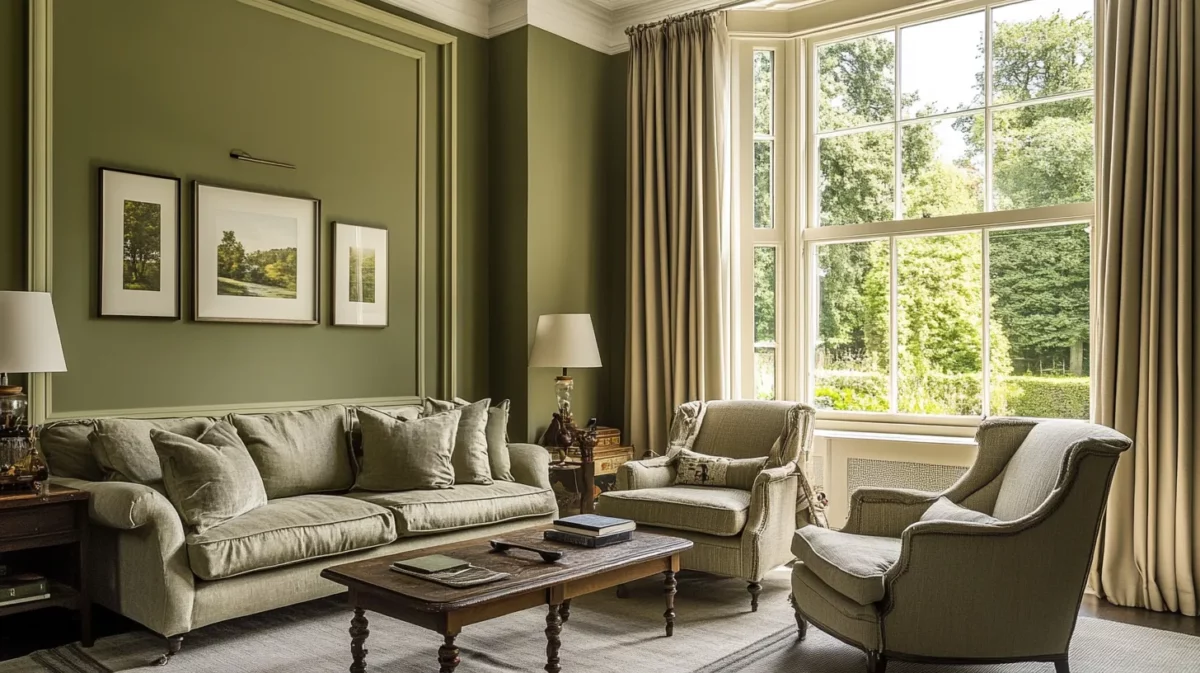 timeless neutrals olive green colour combination