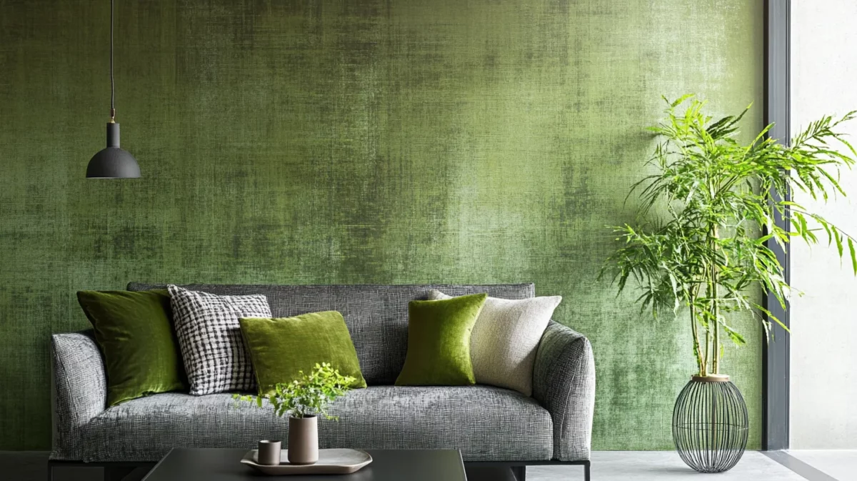 urban oasis olive green colour combination