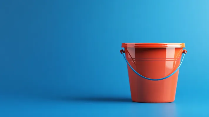 bucket a home cleaning tool