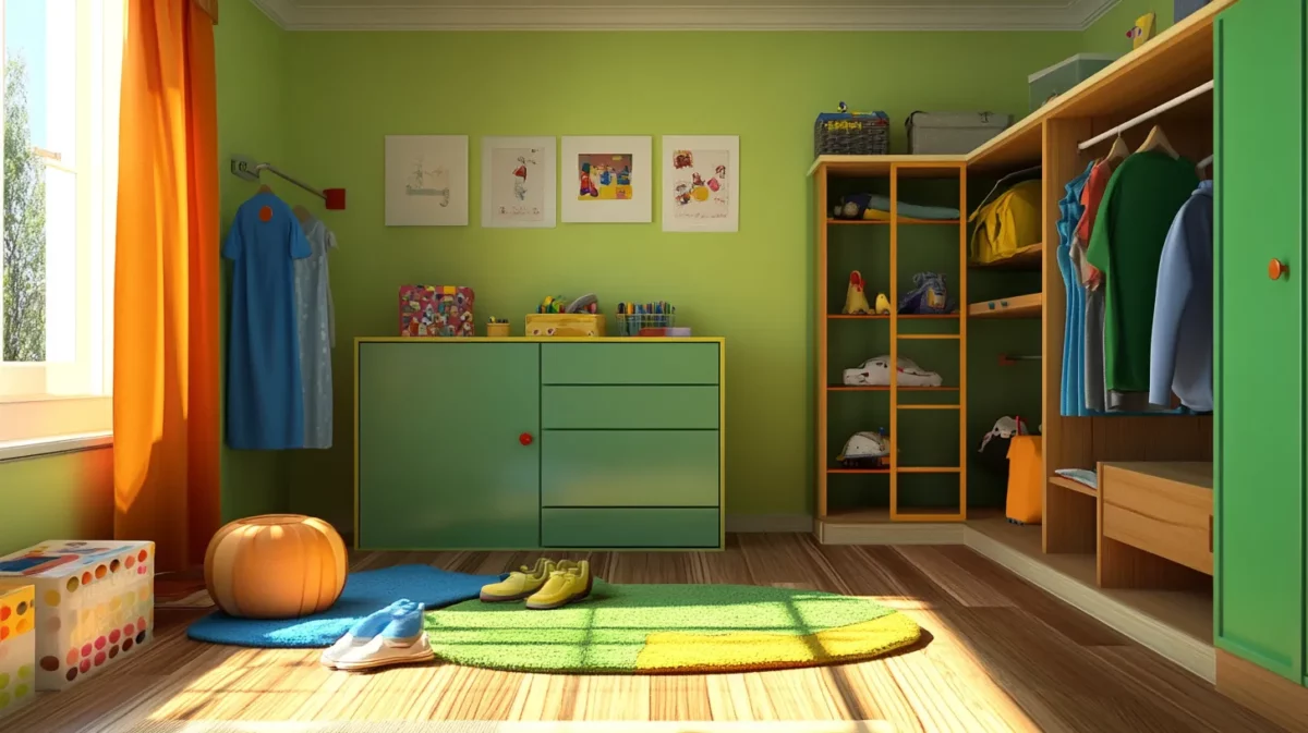 childrens bedroom wardrobe position as per vastu