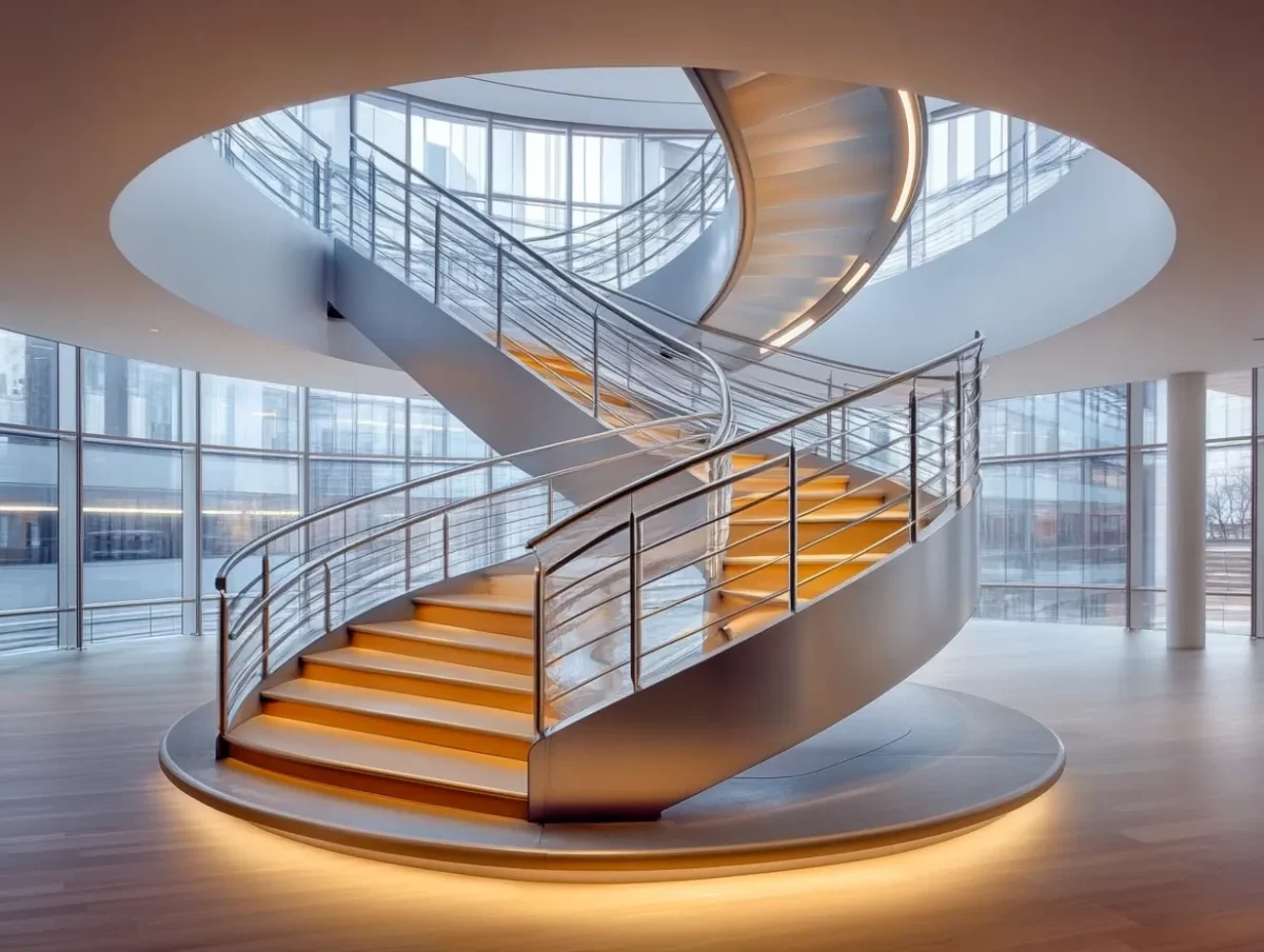 spiral stair railing design marvels