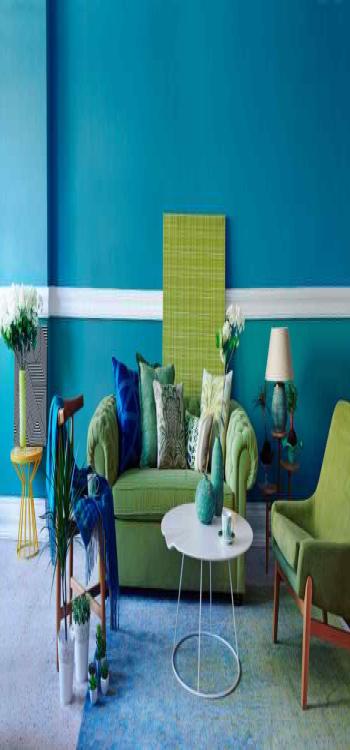 Top 20 Peacock Blue Colour Combinations For Your Walls 2024