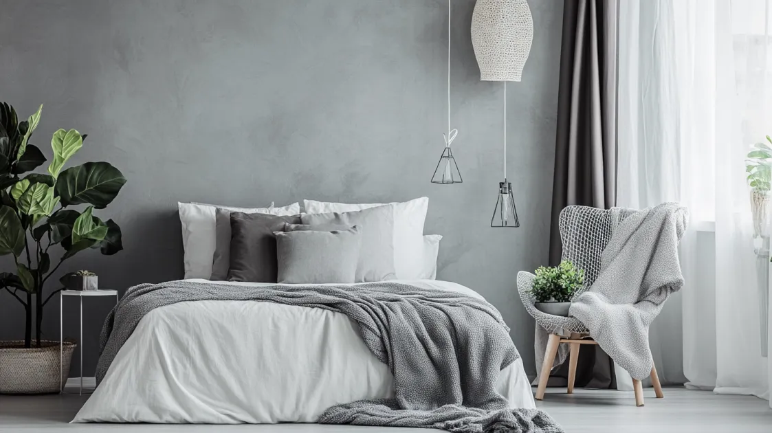 grey colour for bedroom as per vastu