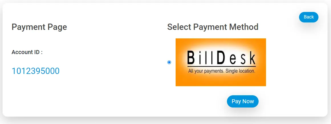 verify your details bescom online bill payment