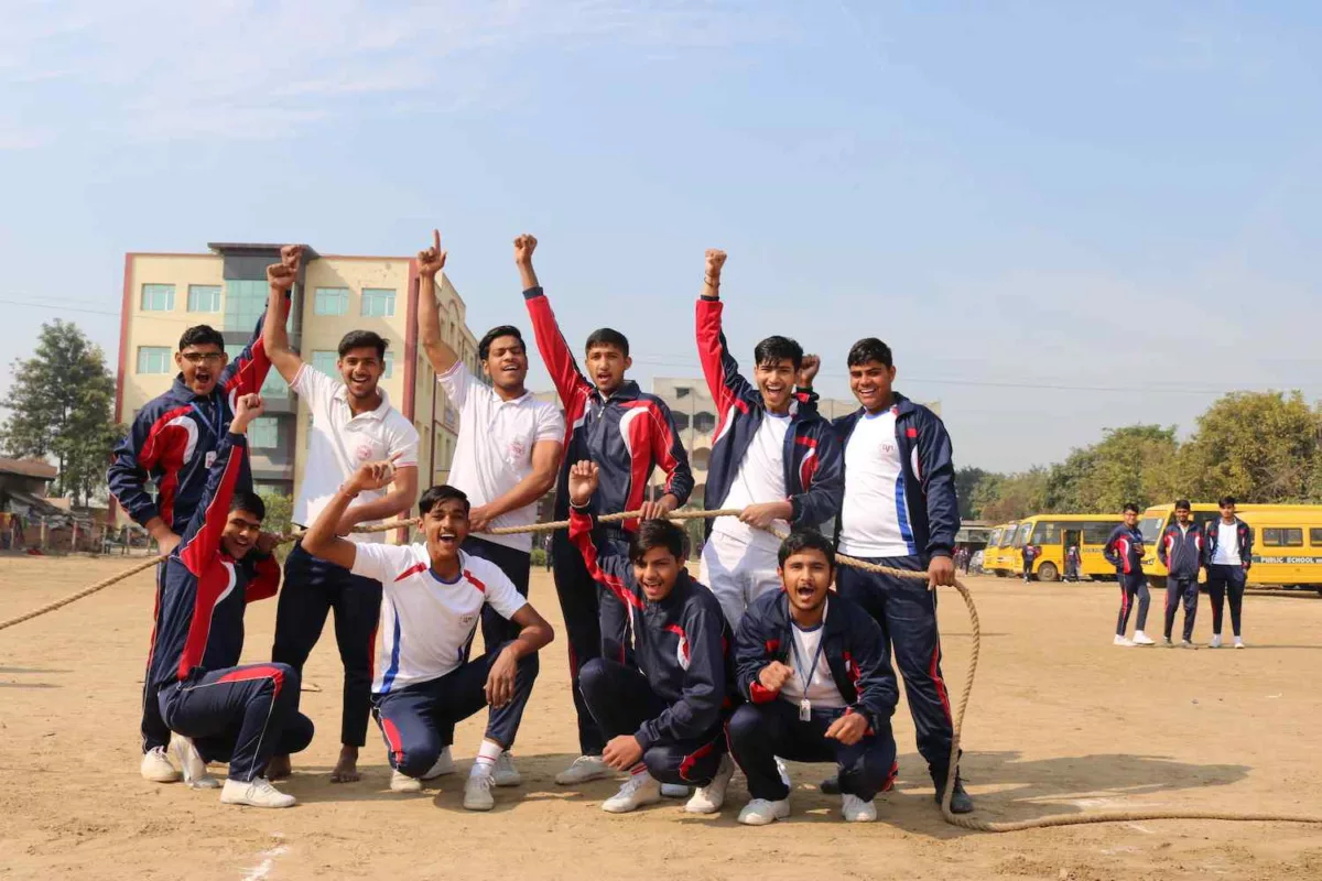 Sports competition at DVM High School