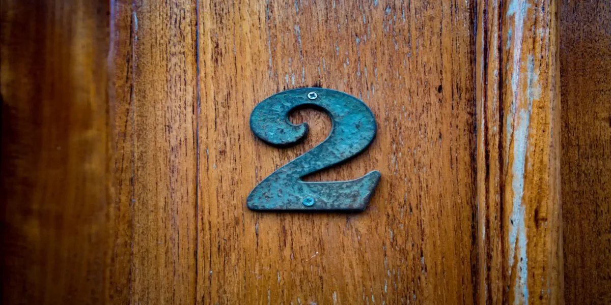 house number 2 numerology