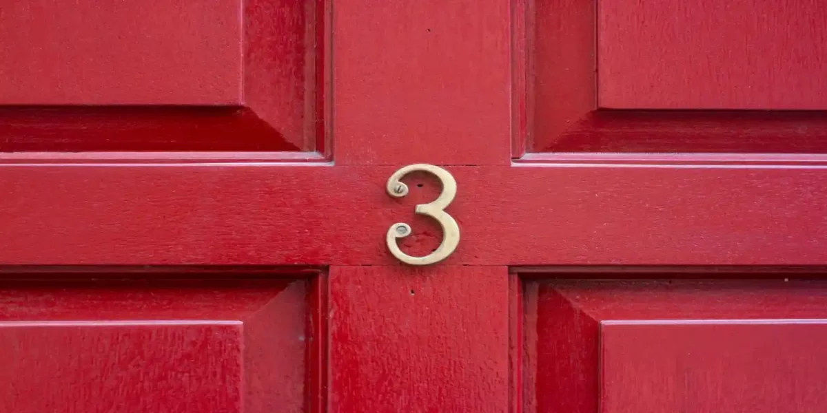 house number 3 numerology