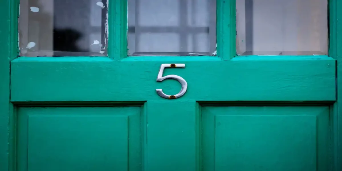 house number 5 numerology