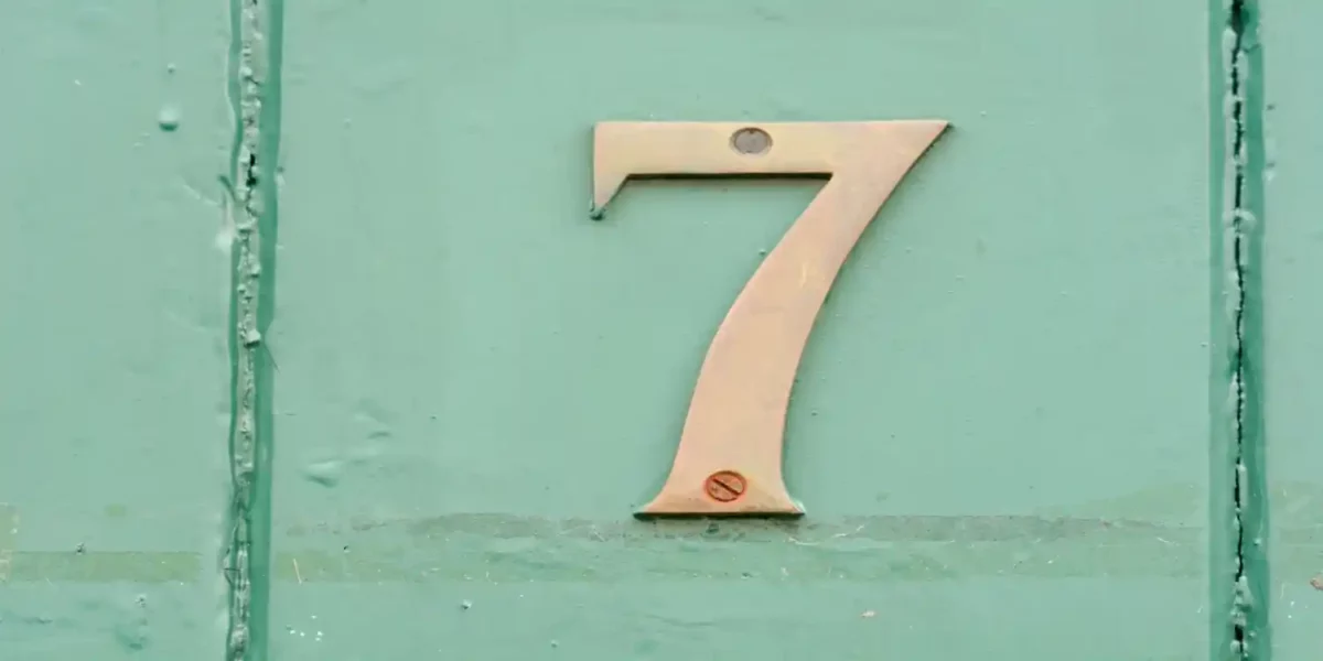 house number 7 numerology