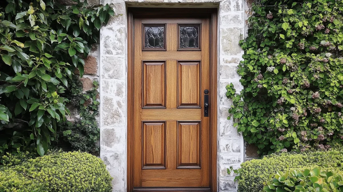 oak door painting idea