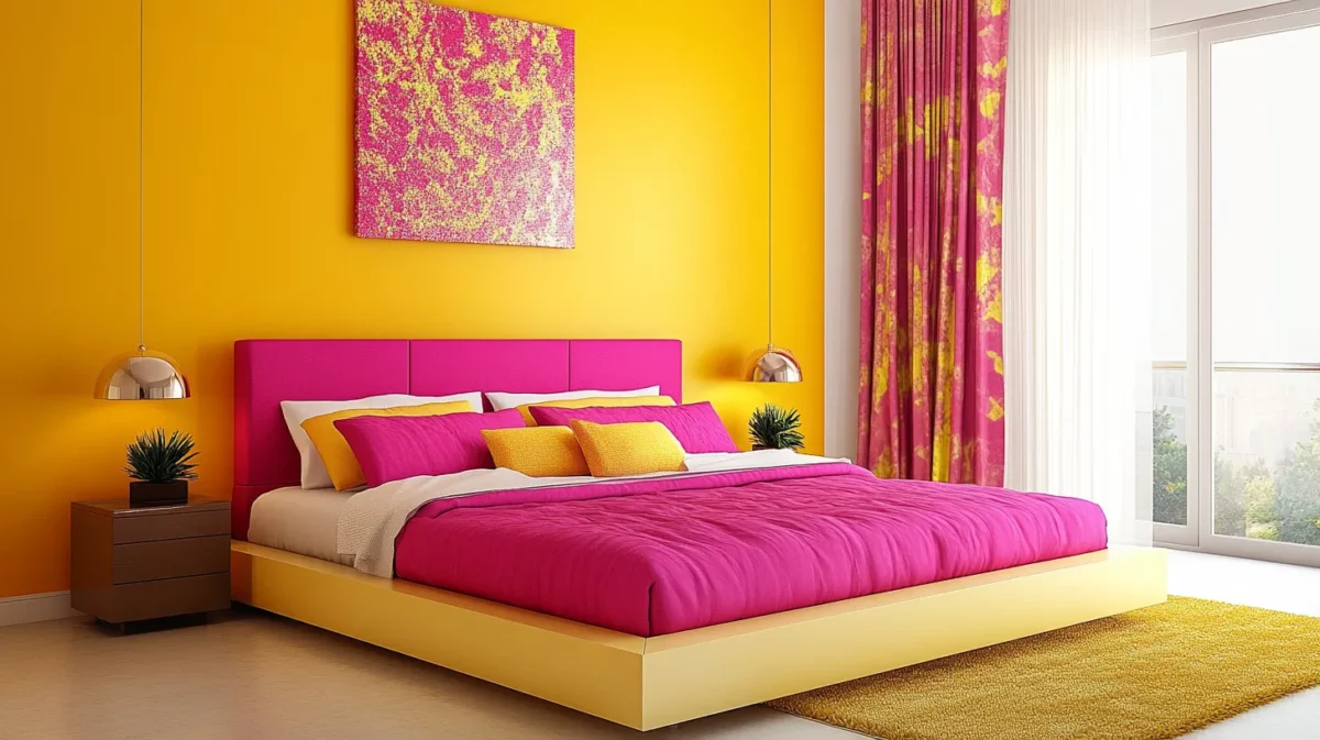 textures romantic bedroom wall colour for couple