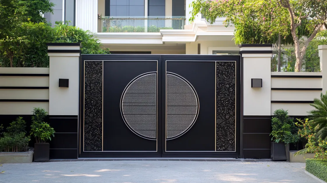 Aluminium Front Gate Design