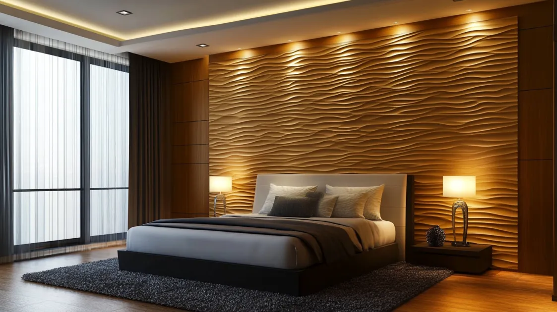 Modern Wall Panel Design For Your  Bedroom