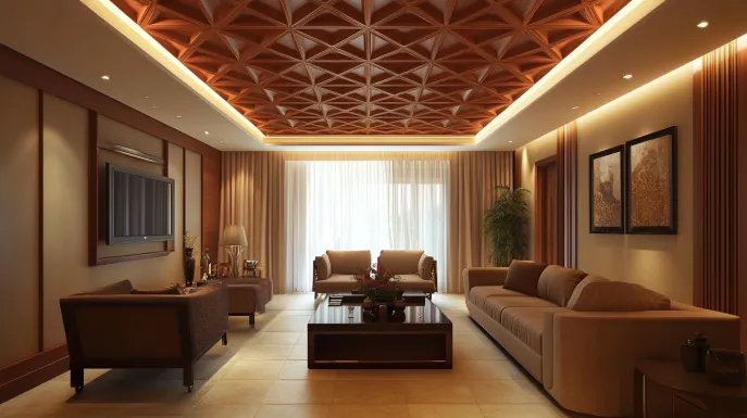 PVC Wall Panel Ceiling Design