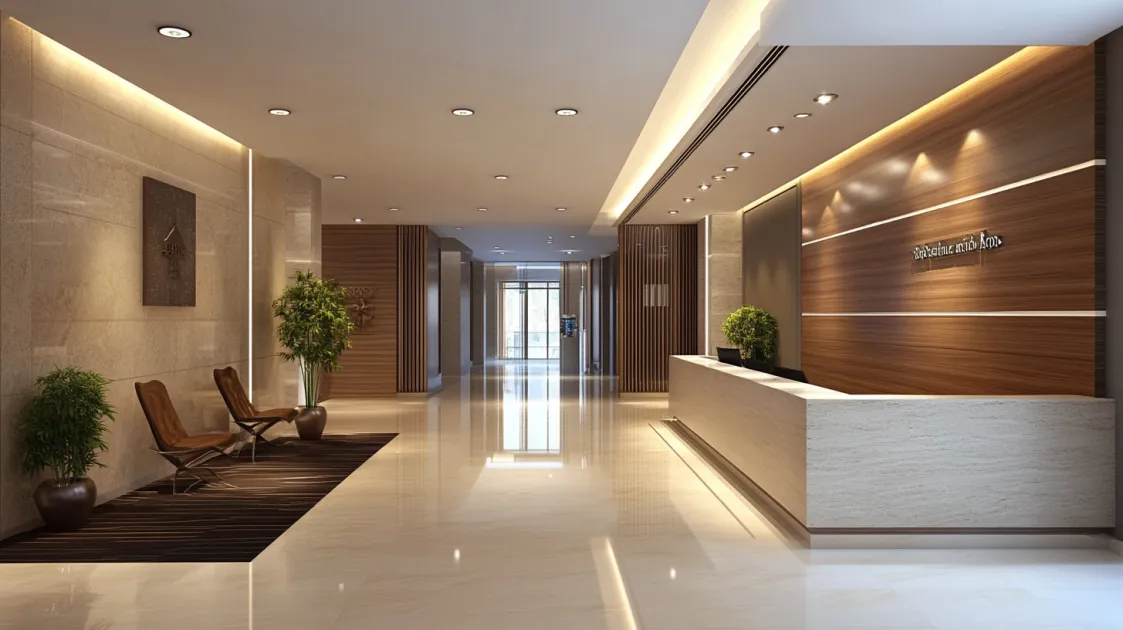 PVC Wall Panel Designs For The Lobby