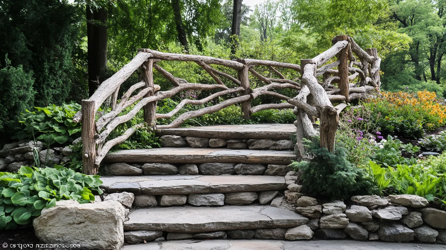 rustic railing design