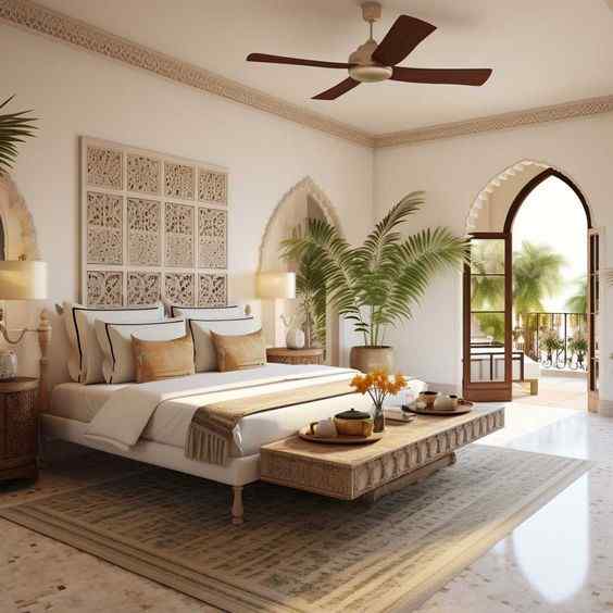 contemporary style style interior design for bedroom