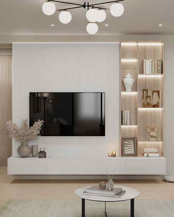 enhance your living room with contemporary wall unit tv designs