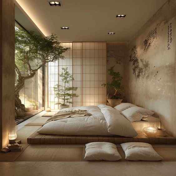 japanese style interior design for bedroom