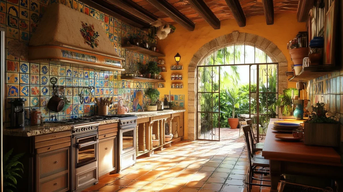 kitchen interior design with marvel of the mediterranean