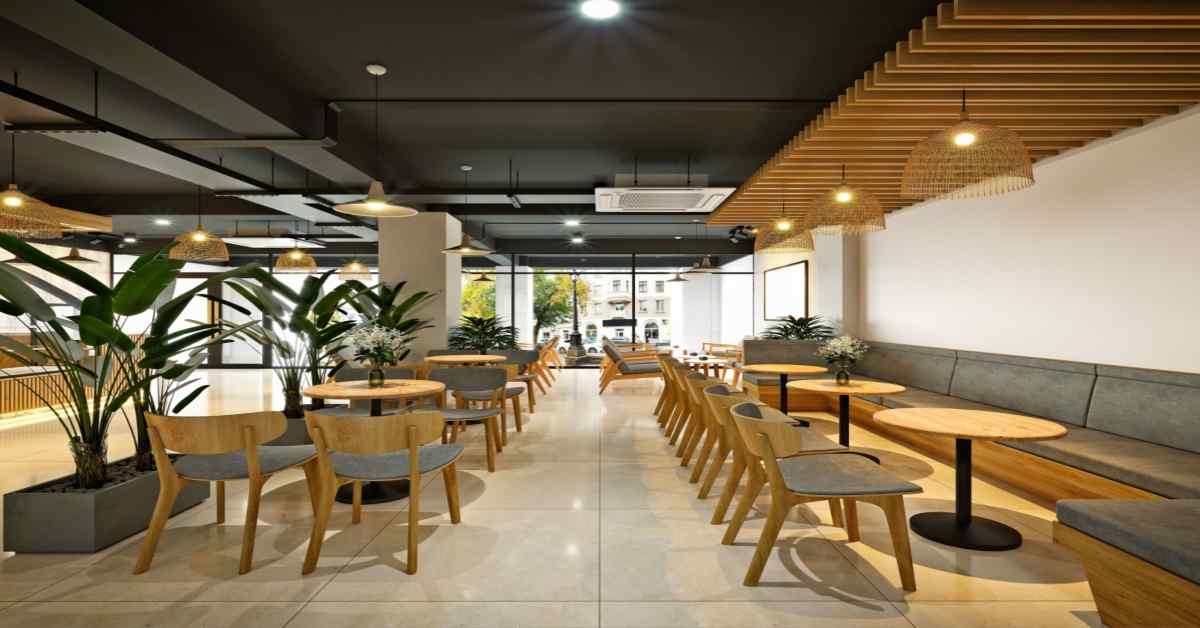 minimal restaurant interior design