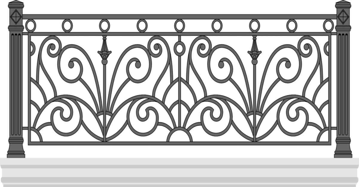 modern steel railing design
