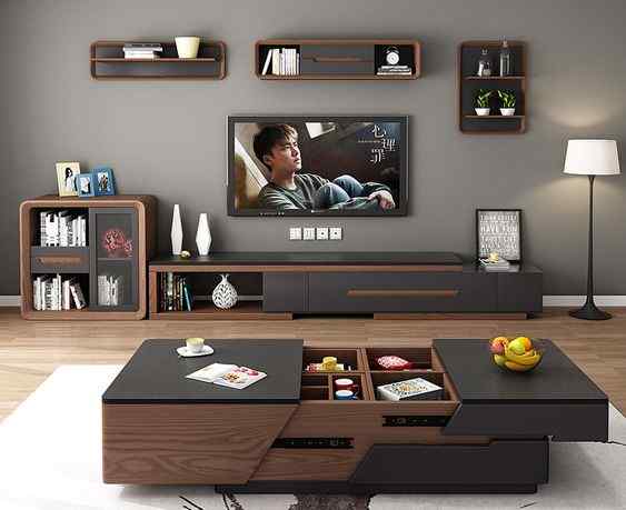 multi functional tv unit home furniture design