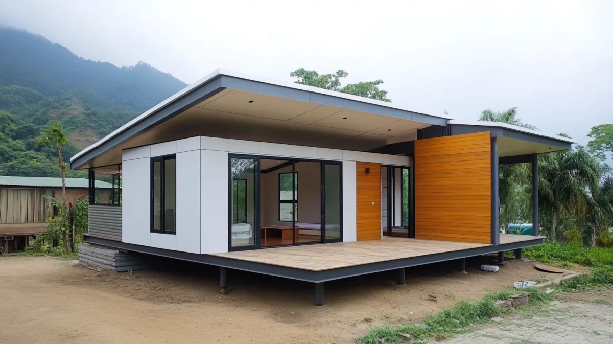 prefabricated modular village home